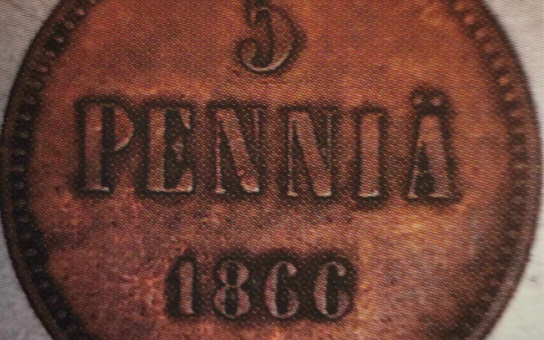 5 penniä suuriruhtinaskunta (1865-1917)