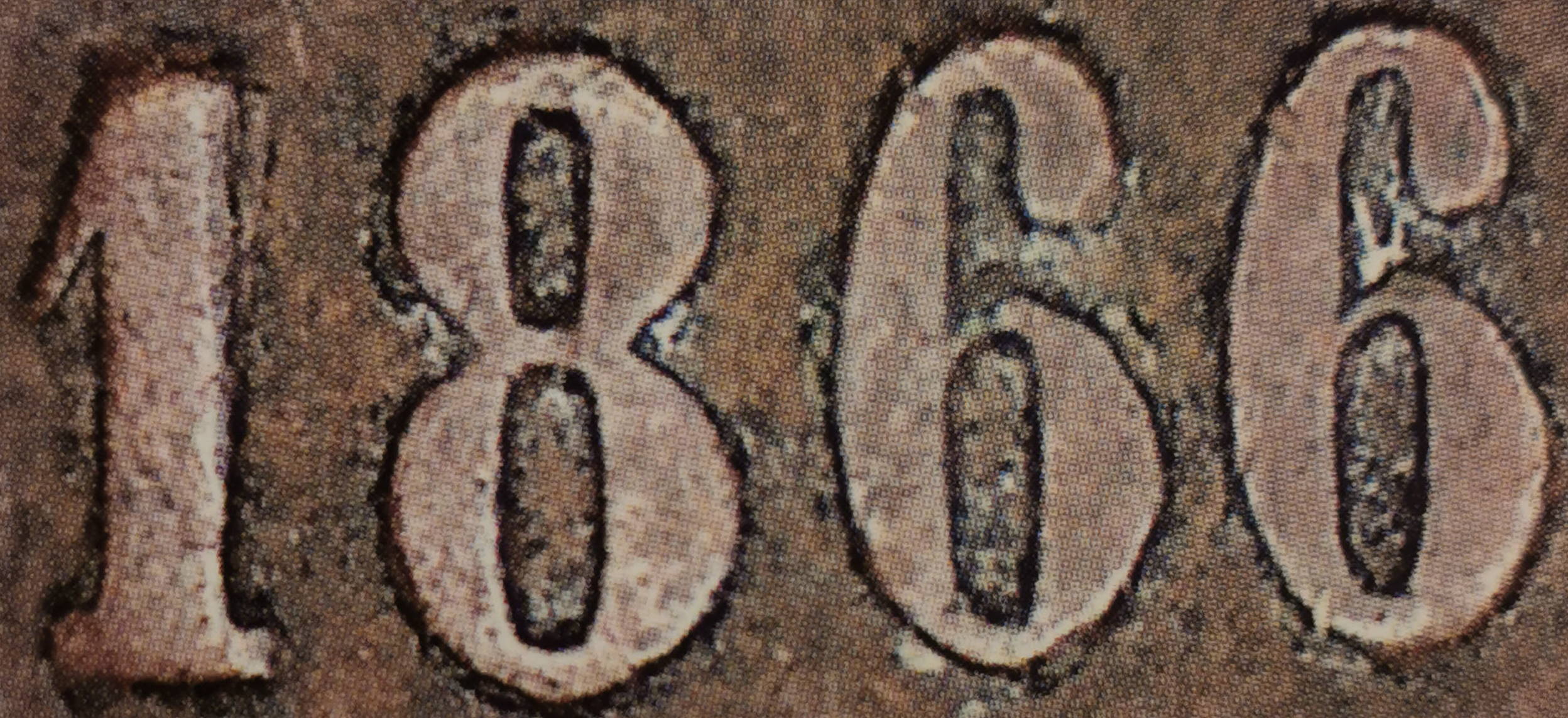 5 pennia 1866 - variantti 3.3 - Arvopuoli