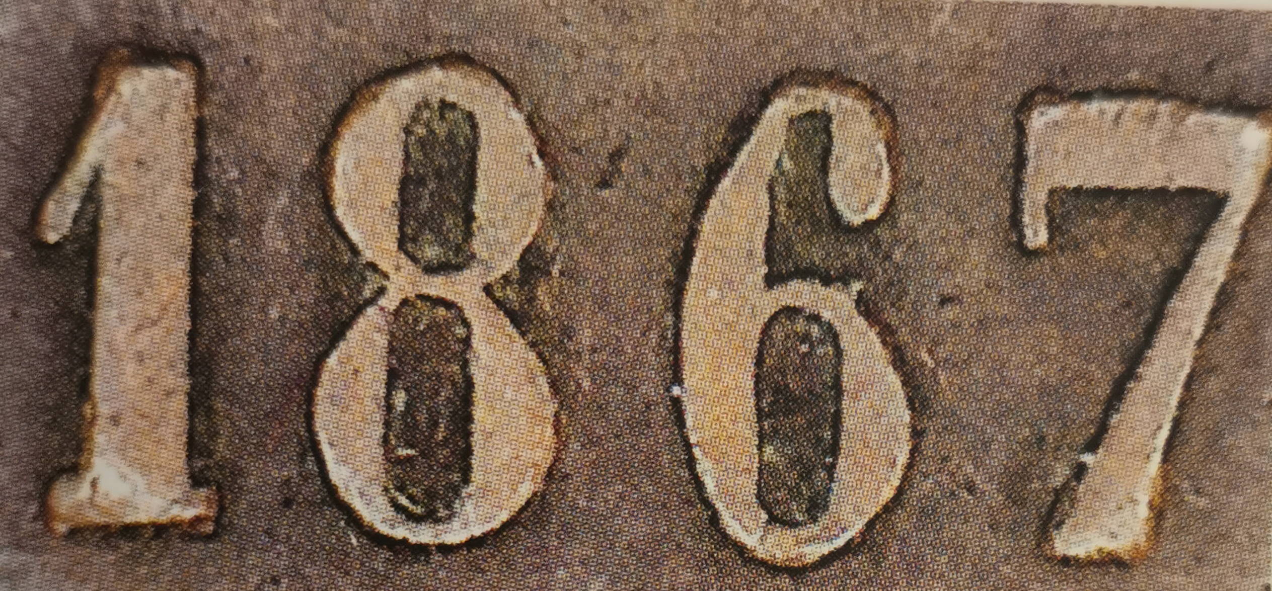 5 pennia 1867 - variantti 1.4 - Arvopuoli