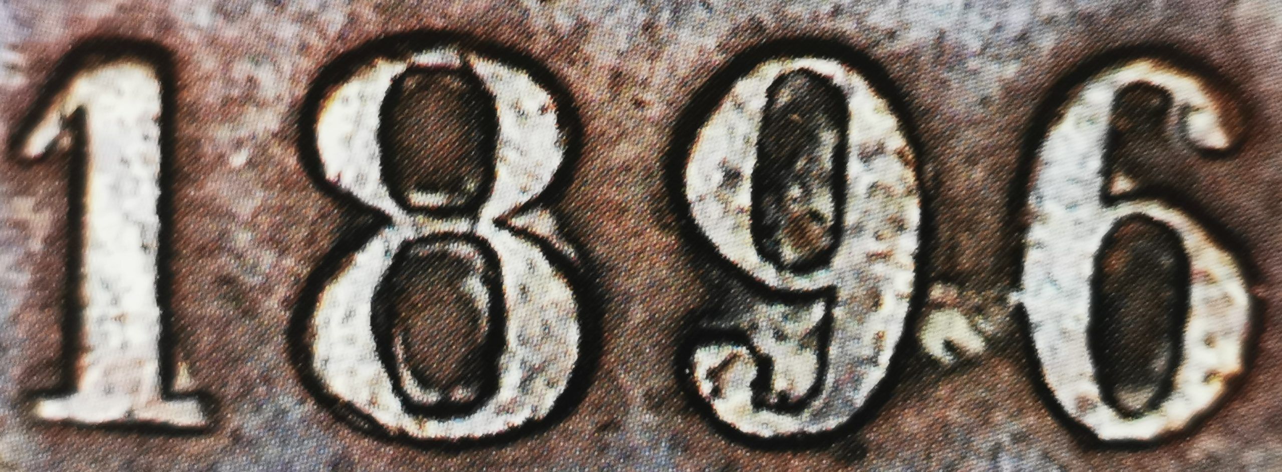 10-penniä 1896 variantti 1.2 arvopuoli