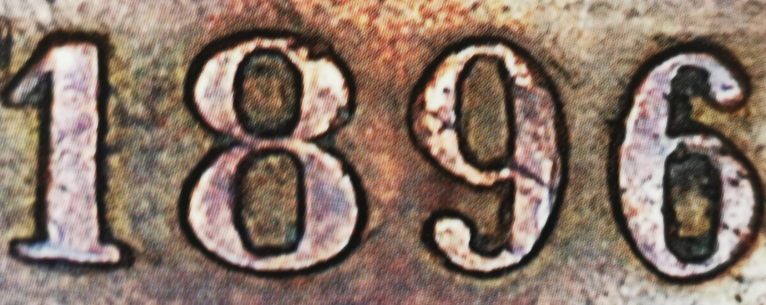 10-penniä 1896 variantti 1.3 arvopuoli