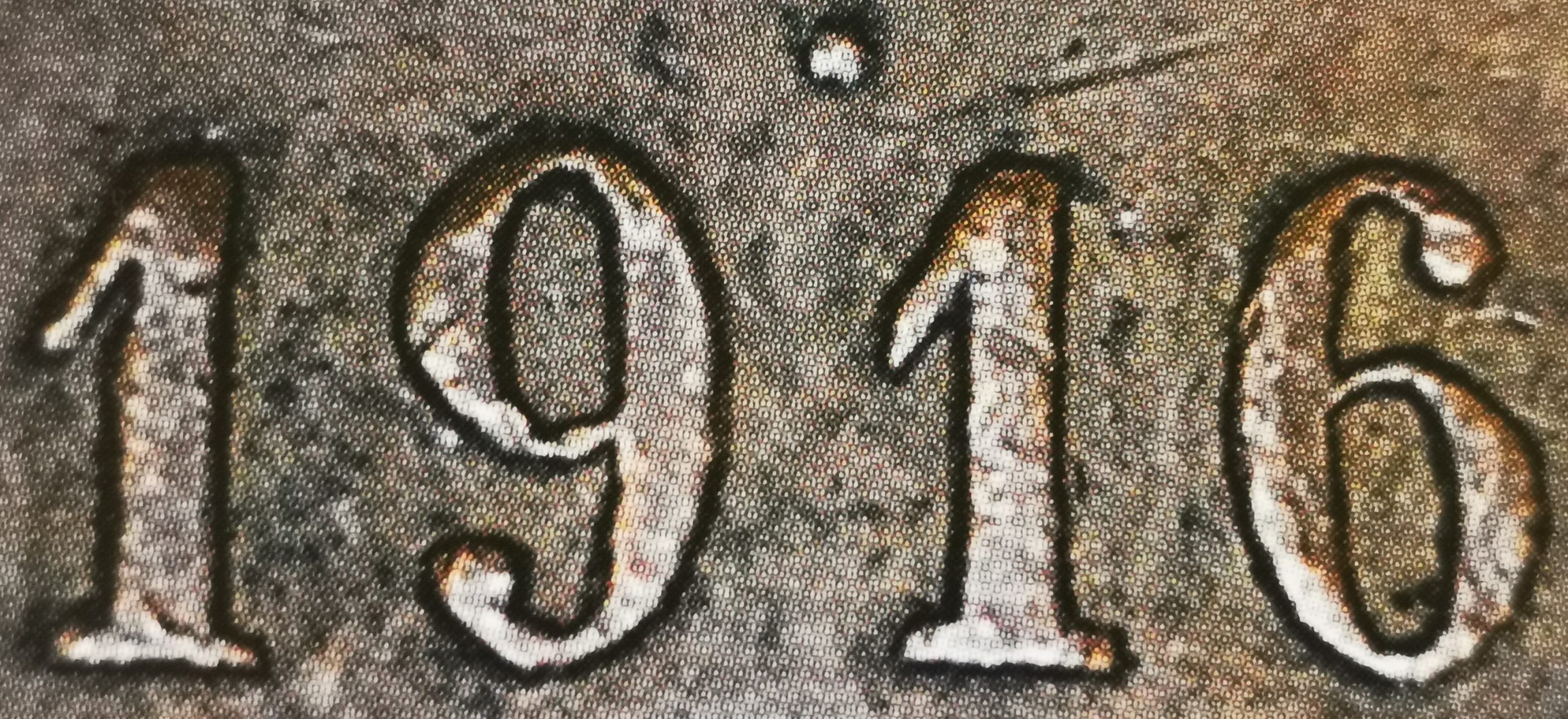 10-penniä 1916 variantti 1.2 arvopuoli