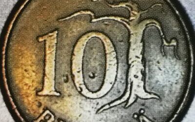 10 penniä tasavalta (1919-2001) variantit