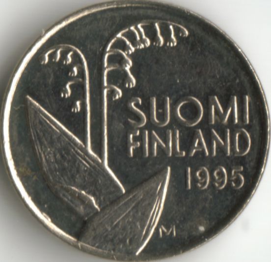 10 penniä 1995 risu 1