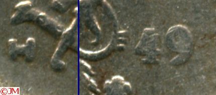 1 markka 1949 SNY 438.2.1