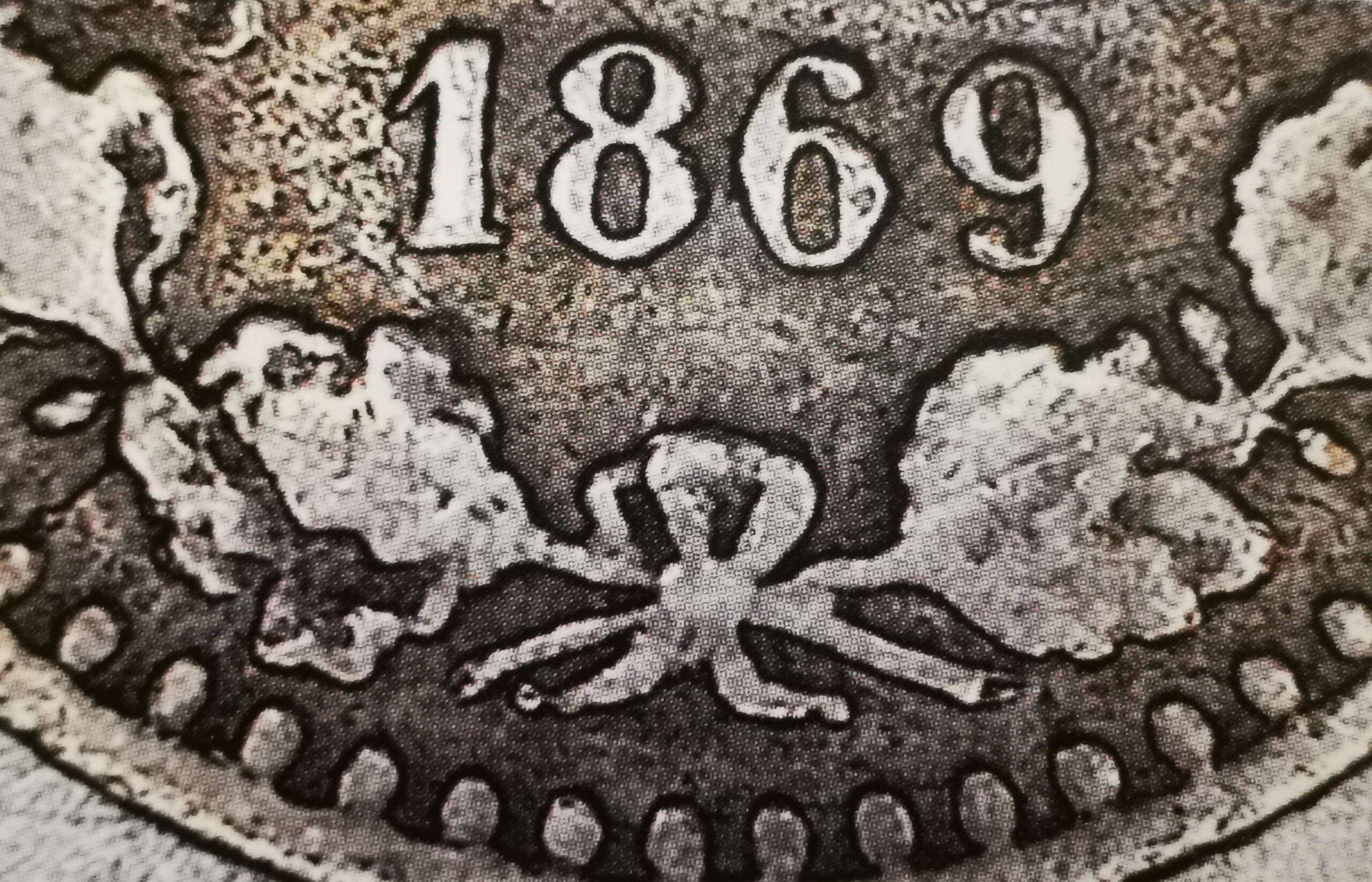 25 penniä 1869 variantti 1.2 arvopuoli