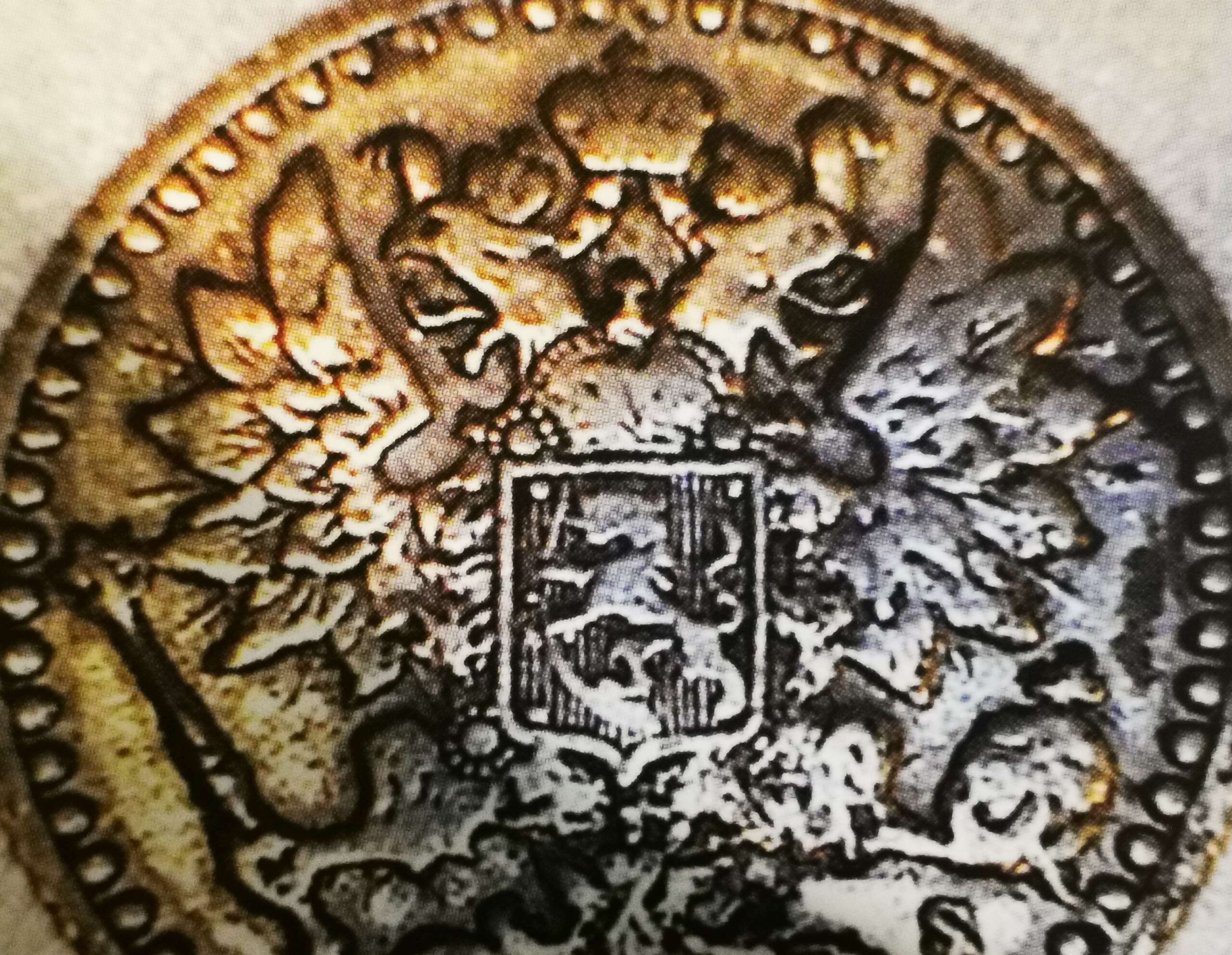 25 penniä 1869 variantti 2.3 tunnuspuoli