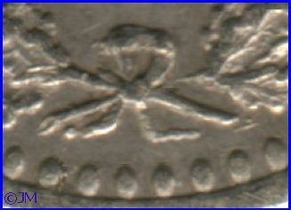 25 penniä 1865 rusettimalli IIb