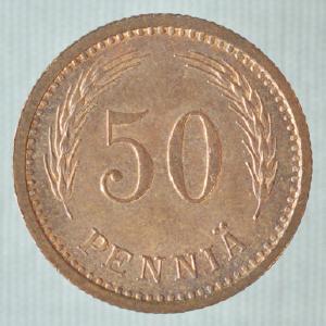 50 penniä tasavalta 1921-2001