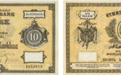 10 markkaa 1882 – Harvinainen seteli