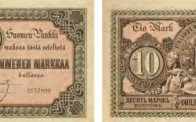 10 markkaa 1889 – Harvinainen seteli