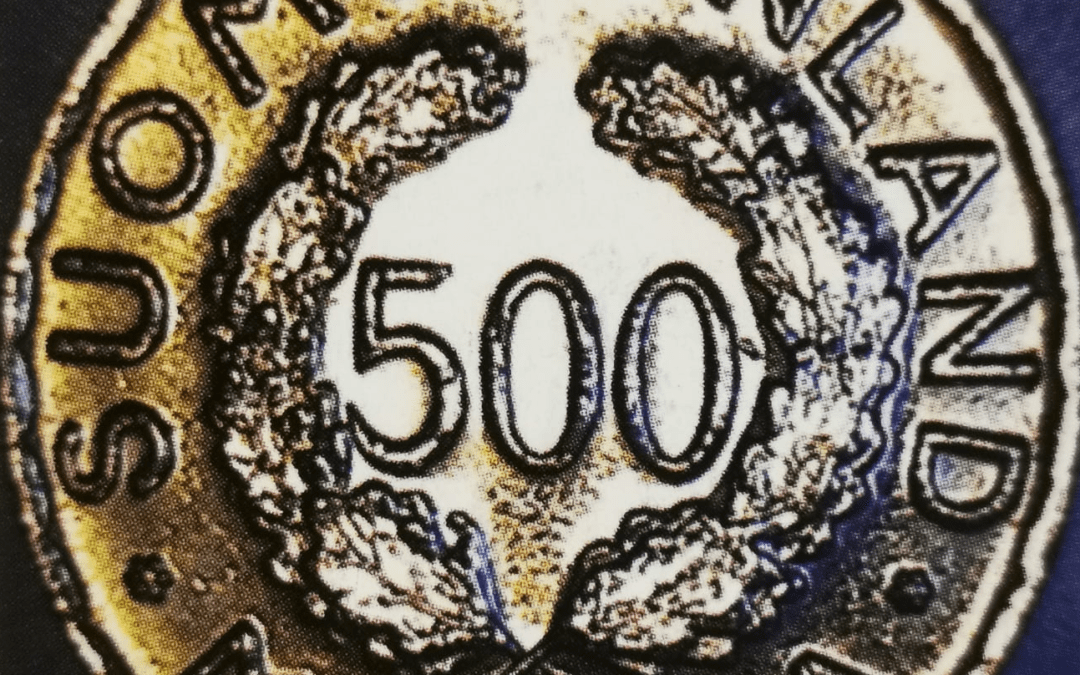500 Markkaa Olympia Juhlaraha