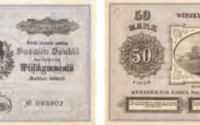 50 markkaa 1884 – Harvinainen seteli