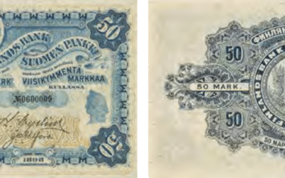 50 markkaa 1889 – Harvinaiset setelit