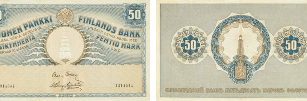 50 markkaa 1909 – Harvinaiset setelit